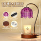 Funistree Flower Candle Warmer Lamp with Timer