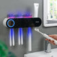 iHave Wall Mount Toothbrush Holder UV Sanitizer and Dispenser