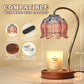 Funistree Flower Candle Warmer Lamp with Timer