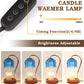 Funistree Flower Candle Warmer Lamp with Timer