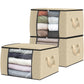 Fab Totes Clothes Storage Bags 6 Pack Foldable Organizers