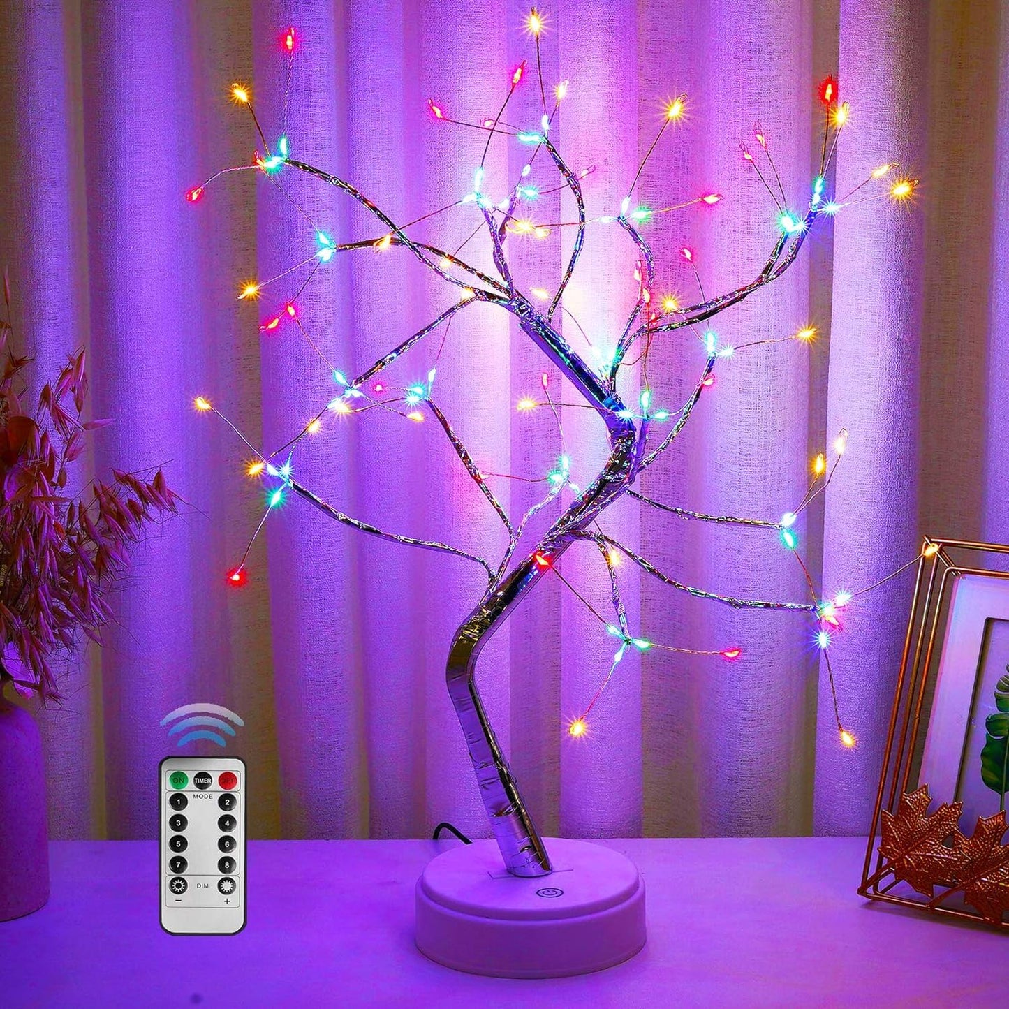 Bonsai Fairy Spirit Tree Lamp 20 Inch LED Lighted Tree Decor