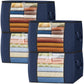 Fab Totes Clothes Storage Bags 6 Pack Foldable Organizers