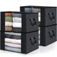 Fab Totes Clothes Storage Bags 6 Pack Foldable Organizers