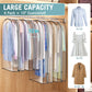 Liuoud Clear Garment Bags 4 Pack 40 Inch Gusseted Suit Covers