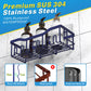 EUDELE Adhesive Shower Caddy 5 Pack Rustproof Organizer