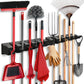 Homeit Mop and Broom Holder Wall Mount Organizer