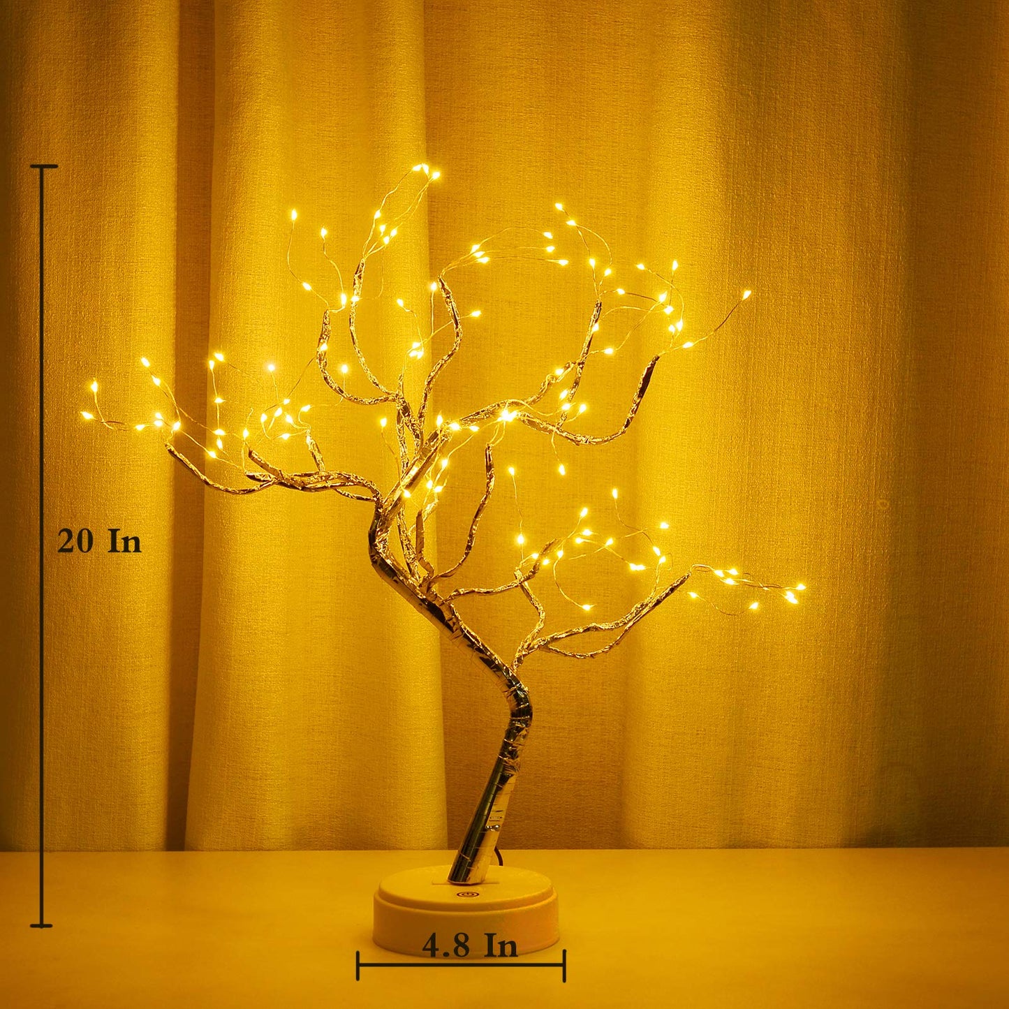 Bonsai Fairy Spirit Tree Lamp 20 Inch LED Lighted Tree Decor