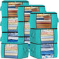 Fab Totes Clothes Storage Bags 6 Pack Foldable Organizers