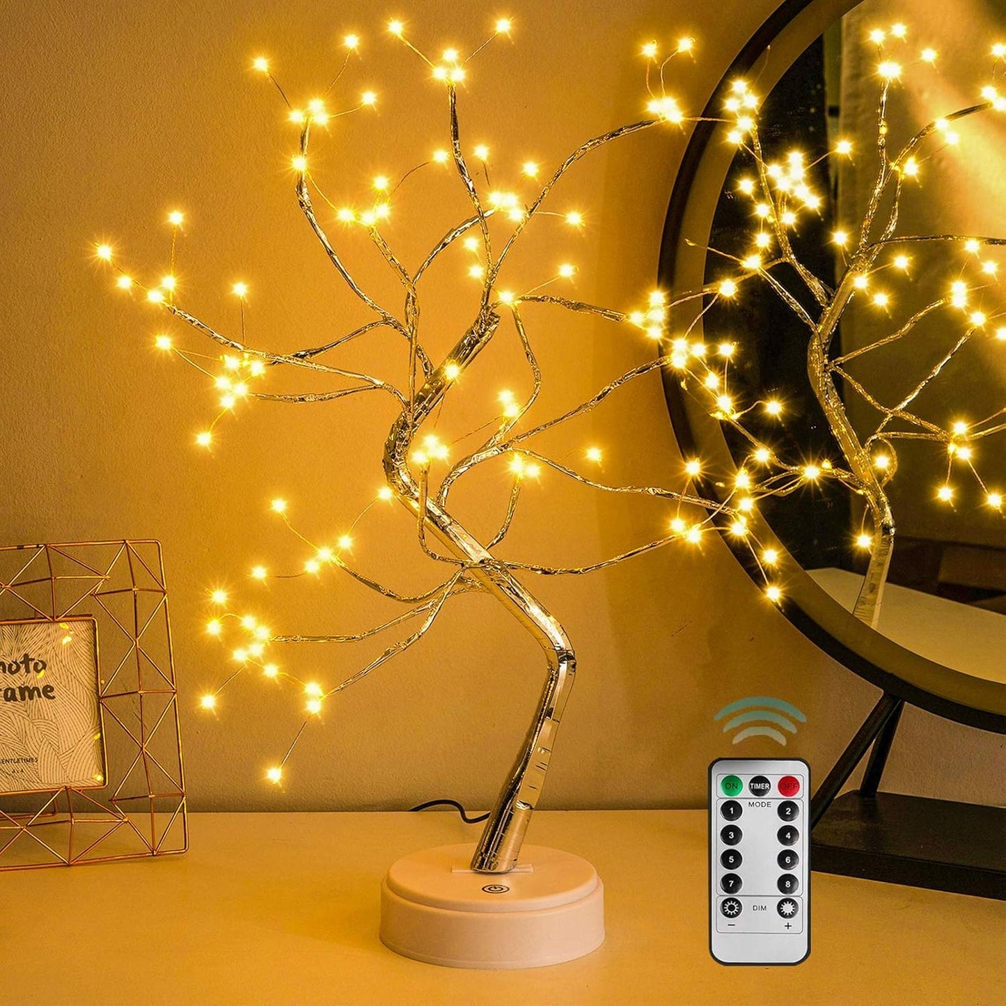 Bonsai Fairy Spirit Tree Lamp 20 Inch LED Lighted Tree Decor