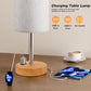 Fenmzee Rose Gold Crystal Touch Lamp 3 Way Dimmable with USB