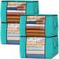 Fab Totes Clothes Storage Bags 6 Pack Foldable Organizers