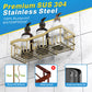 EUDELE Adhesive Shower Caddy 5 Pack Rustproof Organizer