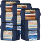 Fab Totes Clothes Storage Bags 6 Pack Foldable Organizers