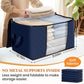 Fab Totes Clothes Storage Bags 6 Pack Foldable Organizers