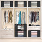 Fab Totes Clothes Storage Bags 6 Pack Foldable Organizers