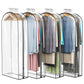 Liuoud Clear Garment Bags 4 Pack 40 Inch Gusseted Suit Covers